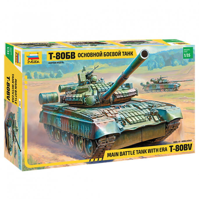 Tank Soviet T-80BV  - 1/35 - ZVEZDA 3592