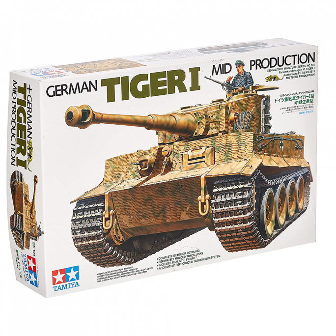 Tank Tiger I  - 1/35 - TAMIYA 35194