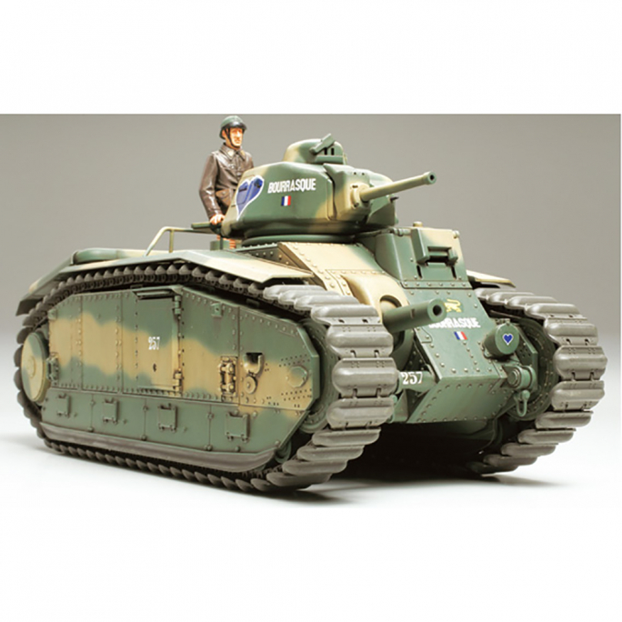 Tank B1bis avec motorisation - 1/35 - TAMIYA 30058