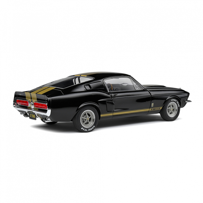 Shelby GT500 1967, Noir / Or - SOLIDO S1802908 - 1/18