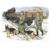 Policiers Militaires Allemand avec chiens - DRAGON 6098 - 1/35