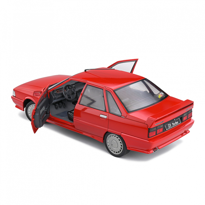 Renault 21 Turbo Ph 1, 1988, Rouge - SOLIDO S1807701 - 1/18