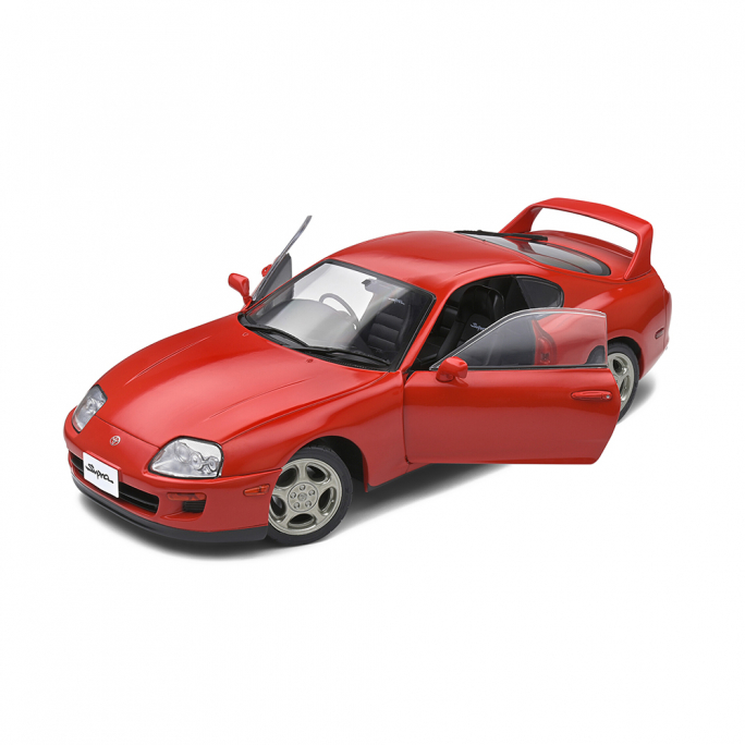 Toyota Supra MK 4, 1993, Rouge - SOLIDO S1807601 - 1/18