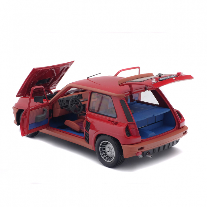 Renault 5 Turbo, 1981, Rouge - SOLIDO S1801302 - 1/18