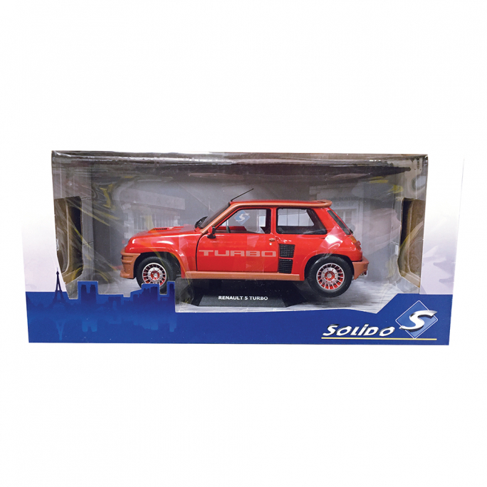 Renault 5 Turbo, 1981, Rouge - SOLIDO S1801302 - 1/18