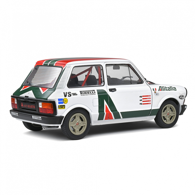 Autobianchi A112 MK.5 Abarth ALITALIA Rally, 1980 - SOLIDO S1803803 - 1/18