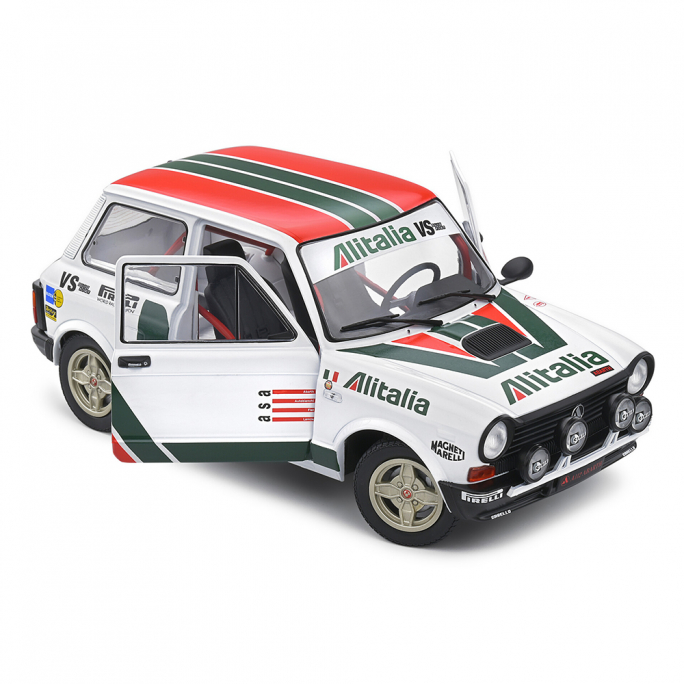 Autobianchi A112 MK.5 Abarth ALITALIA Rally, 1980 - SOLIDO S1803803 - 1/18