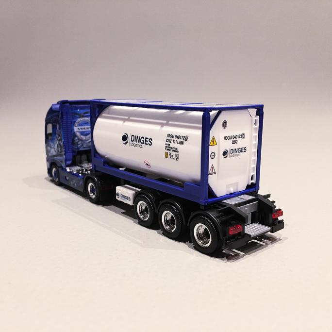 Volvo FH GL Conteneur Citerne "INGO DINGES" - HERPA 122238 - 1/87