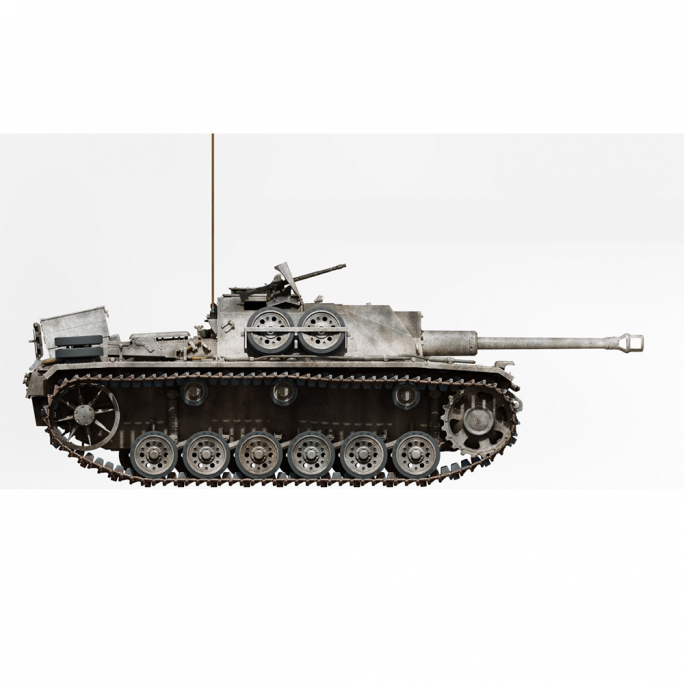 Tank StuG III Ausf. G, 1943, Chenilles hiver, Kit intérieur - MINIART 35367 - 1/35