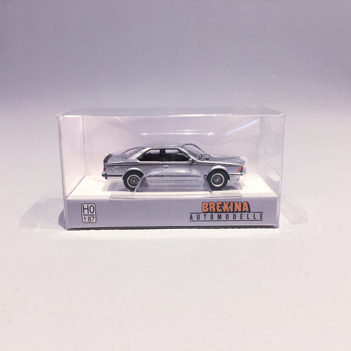 BMW 635 CSI, Gris Métal - BREKINA 24361 - HO 1/87