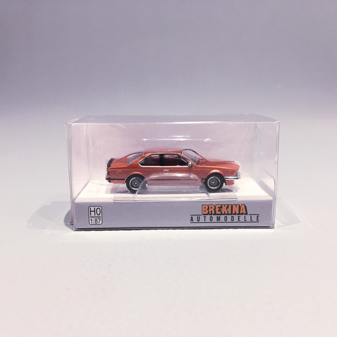 BMW 635 CSI, Cuivre Métal - BREKINA 24359 - HO 1/87