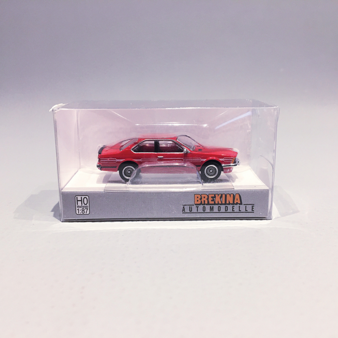 BMW 635 CSI, Alpina, Rouge - BREKINA 24360 - HO 1/87