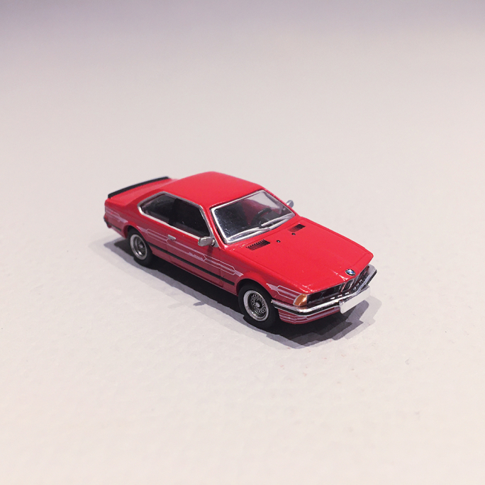 BMW 635 CSI, Alpina, Rouge - BREKINA 24360 - HO 1/87