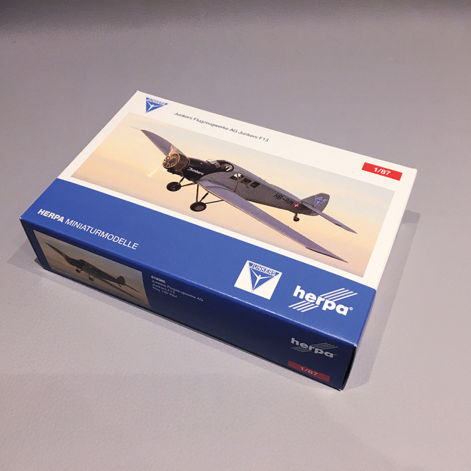 Avion, Junkers F13 - HERPA 19385 - 1/87