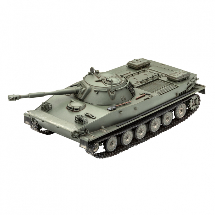 Char / Tank Amphibie Soviétique PT-76 - REVELL 3314 - 1/72