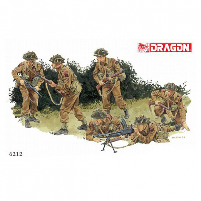 Infanterie Britannique, Normandie 1944 - DRAGON 6212 - 1/35