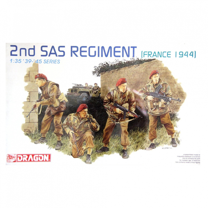 2e Régiment SAS, France 1944 - DRAGON 6199 - 1/35