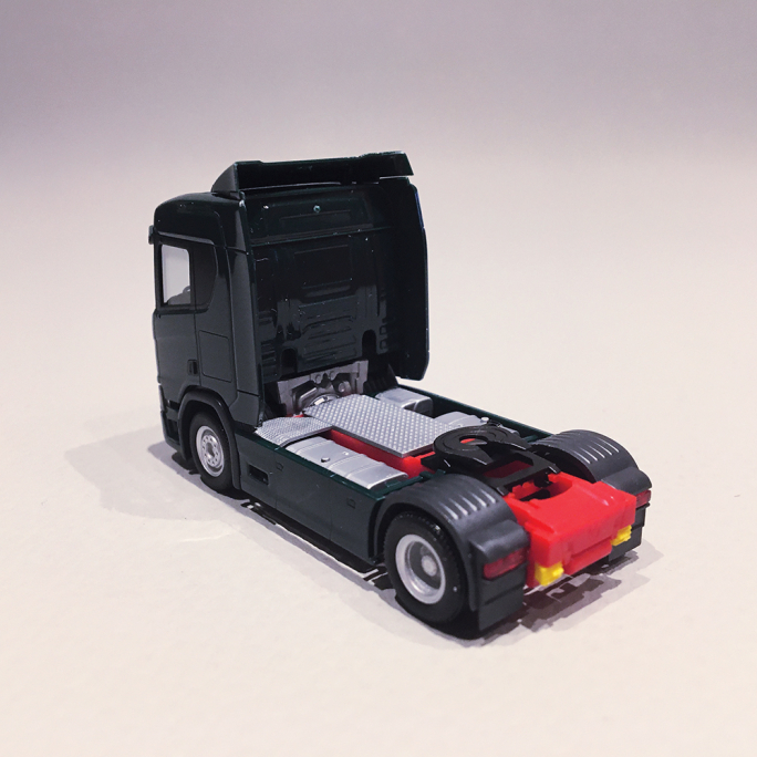 Camion Tracteur, SCANIA CR 20 ND ZM, Vert - HERPA 307642003 - 1/87