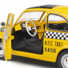 Fiat 500, Taxi NYC, 1965 - SOLIDO S1801407 - 1/18