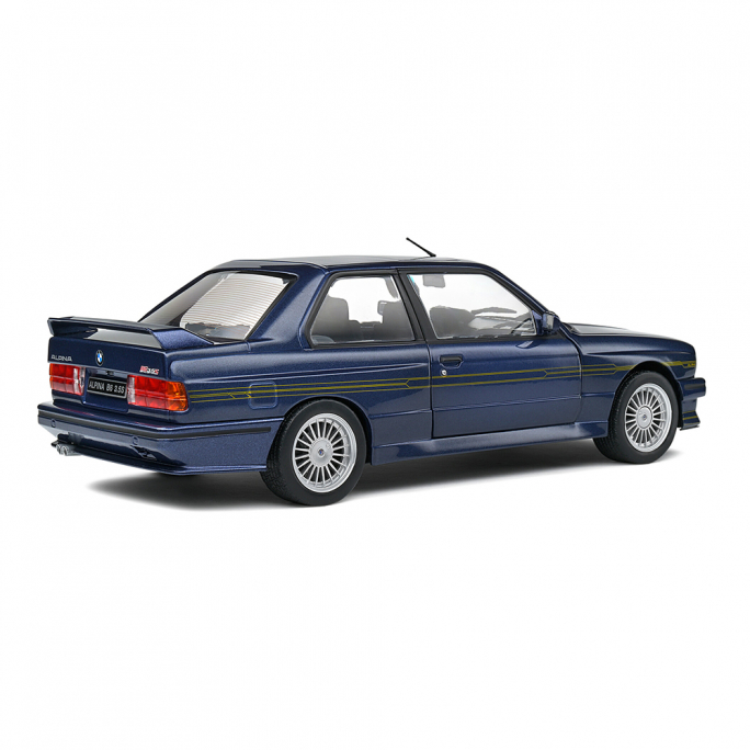 Alpina B6 3,5S, Bleu Mauritus, 1990 - SOLIDO S1801520 - 1/18