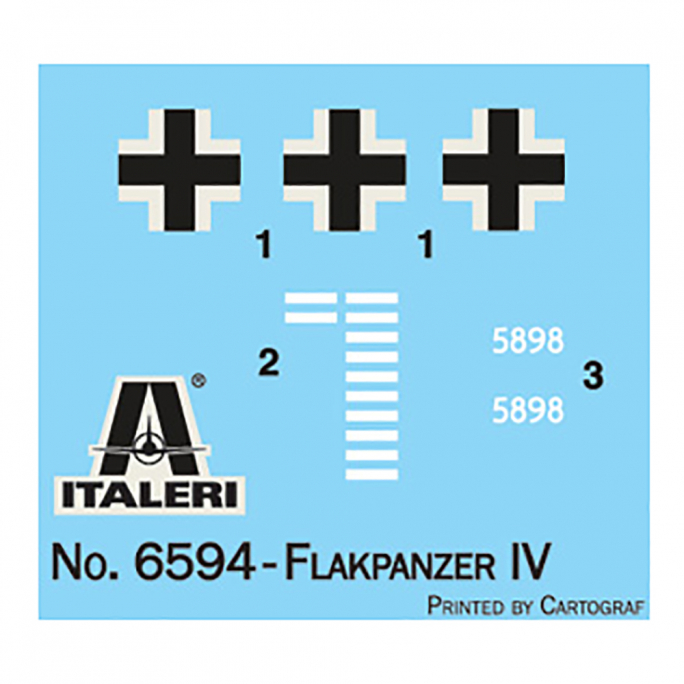 Tank / Char, Flakpanzer IV Ostwind - ITALERI 6594 - 1/35