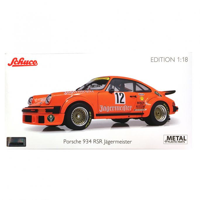 Porsche 934 RSR, Jägermeister - SCHUCO 450034400 - 1/18