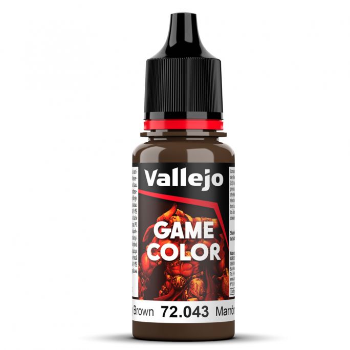 Peinture Acrylique, 17ml, Marron "Bestial" - VALLEJO 72043