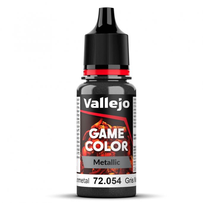 Peinture Acrylique, 17ml, Gunmétal - VALLEJO 72054