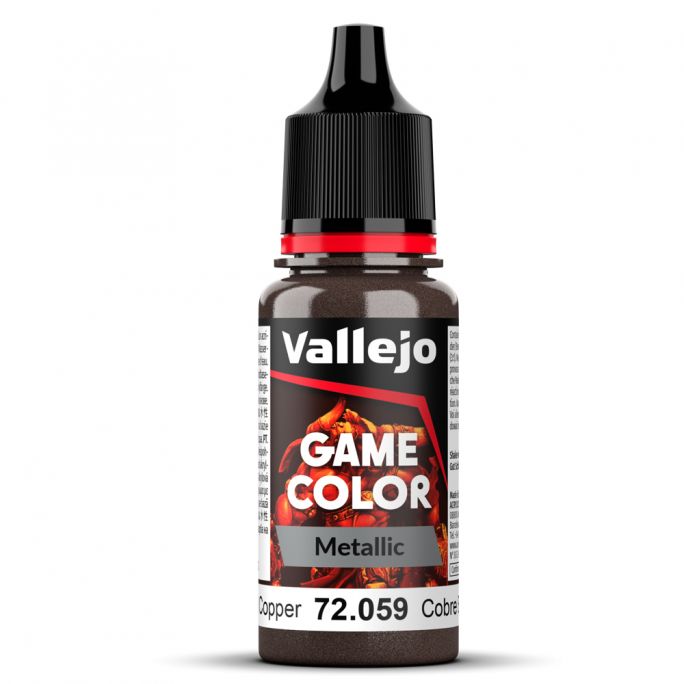 Peinture Acrylique, 17ml, Cuivre Bruni - VALLEJO 72059