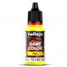 Peinture Acrylique, 17ml, Jaune Fluo - VALLEJO 72103