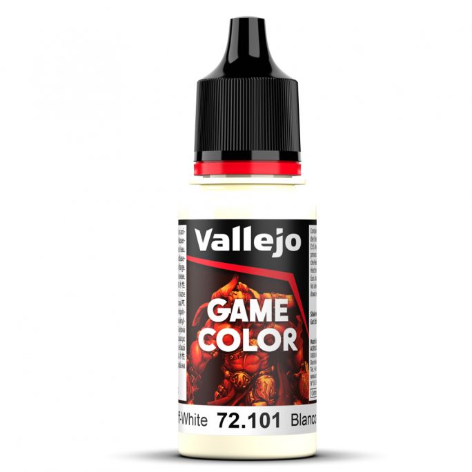 Peinture Acrylique, 17ml, Blanc Cassé - VALLEJO 72101