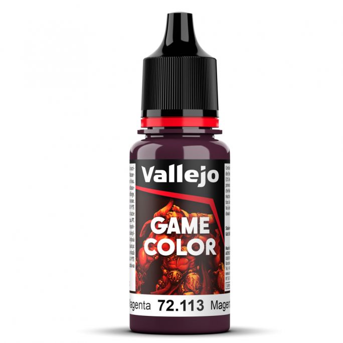 Peinture Acrylique, 17ml, Magenta Profond - VALLEJO 72113