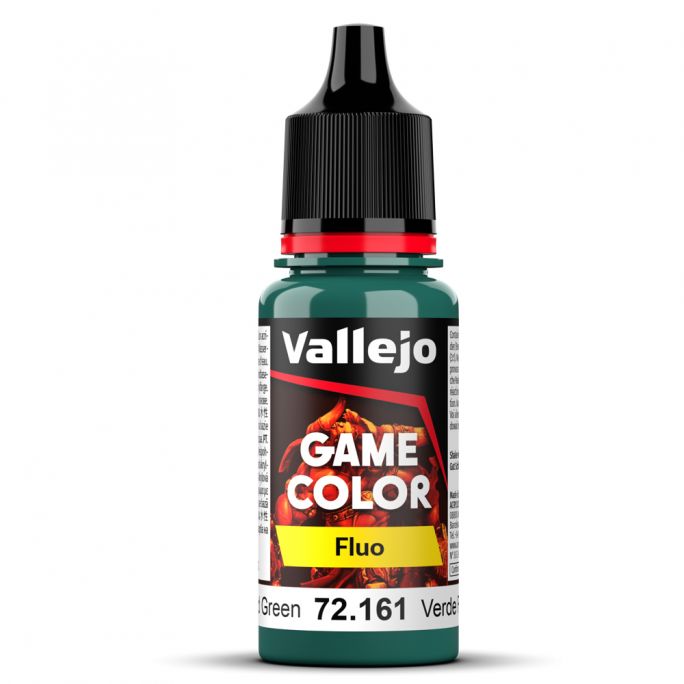 Peinture Acrylique, 17ml, Vert froid fluo - VALLEJO 72161