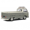 VW T2 Combi Bay Window Pick Up, Gris, 1968 - SOLIDO S1809402 - 1/18