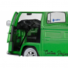 VW T2 Combi Bay Window Pick Up, Custom Green, 1968 - SOLIDO S1809401 - 1/18