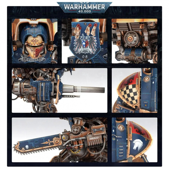 Warhammer 40,000 : Imperial Knights / Knight Questoris - WARHAMMER 54-15