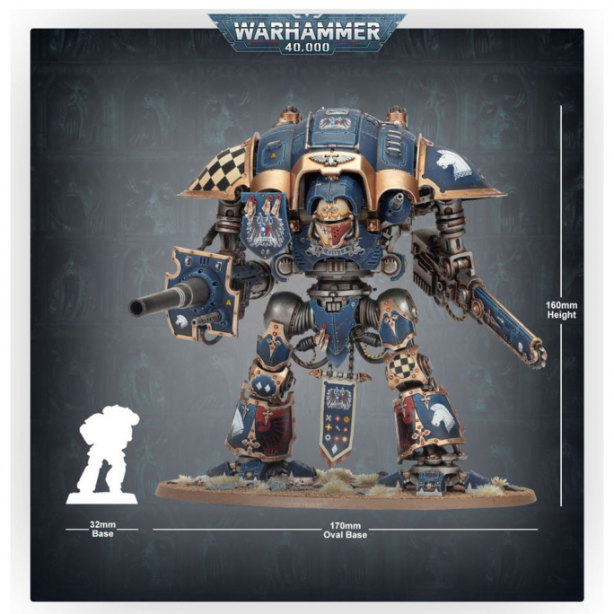 Warhammer 40,000 : Imperial Knights / Knight Questoris - WARHAMMER 54-15