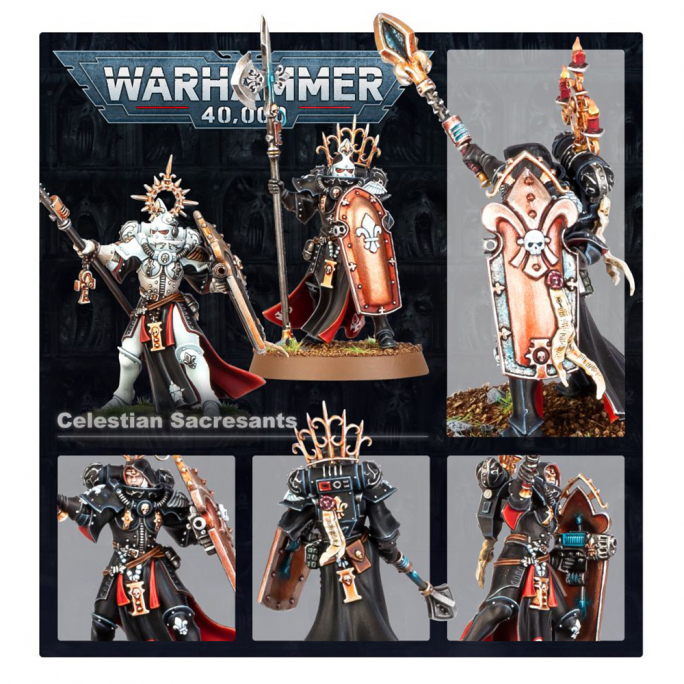 Warhammer 40,000 :  Adepta Sororitas / Célestes Sacro-saintes - WARHAMMER 52-35