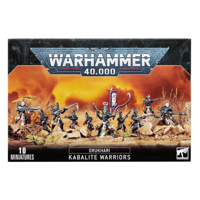 Warhammer 40,000 : Drukhari / Kabalite Warriors - WARHAMMER 45-07