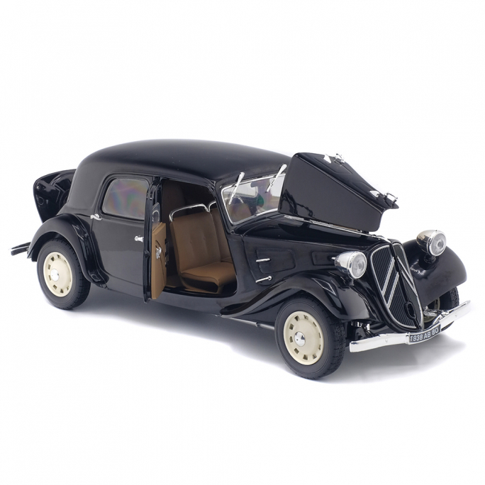 Citroën Traction 11B, Noire, 1937 - SOLIDO S1800903 - 1/18