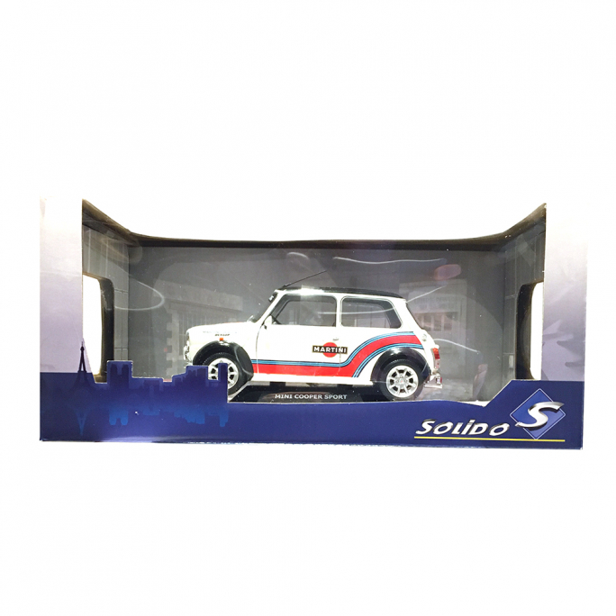 Mini Cooper Sport "Martini" 1998 - SOLIDO S1800610 - 1/18