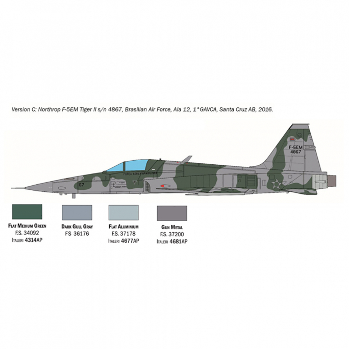 F-5E Tiger II - ITALERI 2827 - 1/48