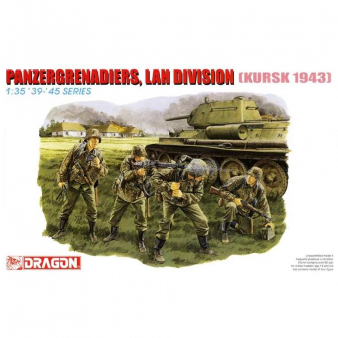 Grenadiers, division LAH Kursk 1943 - DRAGON 6159 - 1/35