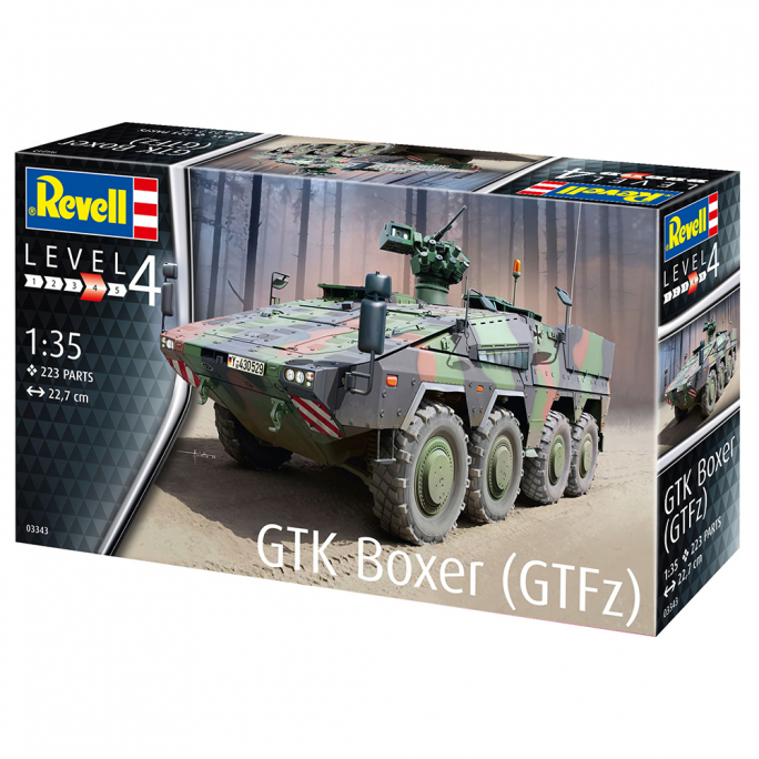 Véhicule Militaire GTK Boxer GTFz - REVELL 3343 - 1/35