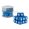 Cube de 20 dés Bleu - WARHAMMER 65-36 B