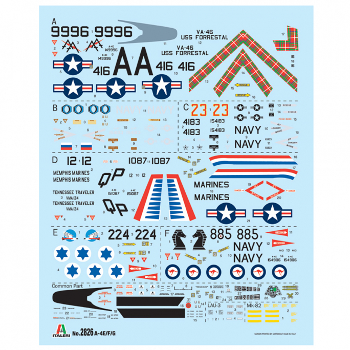 Douglas A-4E/F/G Skyhawk - ITALERI 2826 - 1/48