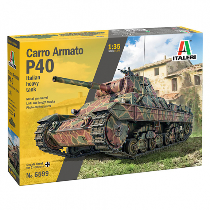 Char / Tank Carro Armato P26/40 - ITALERI 6599 - 1/35