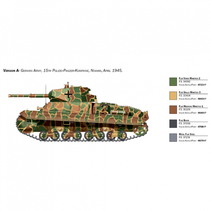 Char / Tank Carro Armato P26/40 - ITALERI 6599 - 1/35