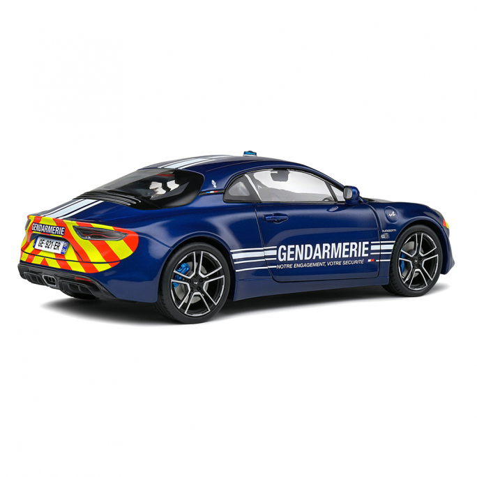 Alpine A110 GENDARMERIE 2022 - SOLIDO S1801616- 1/18