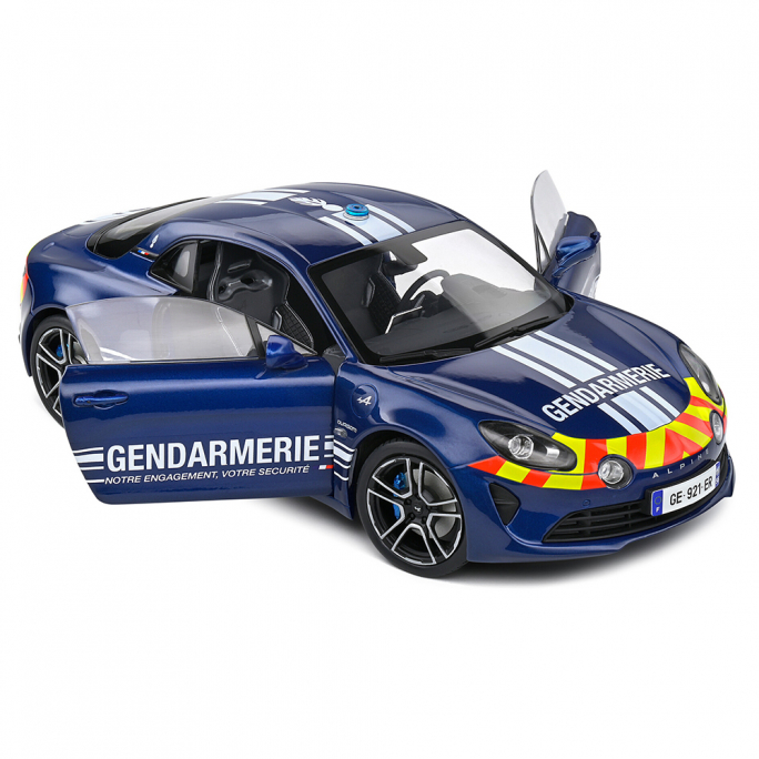 Alpine A110 GENDARMERIE 2022 - SOLIDO S1801616- 1/18